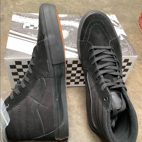 Vans Skate aSk8-Hi Black Black - Picture 3 of 5